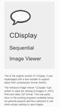 Mobile Screenshot of cdisplay.info